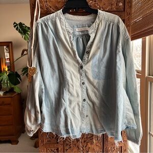 Free People Chambray Shirt
